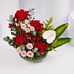 Elegant Rose Vase Bowl