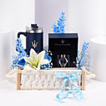 Maserati Mens Watch And Tumbler Gift Set