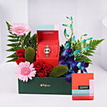 Esprit Womens Watch with Premium Floral Arrangement