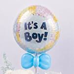 Welcome Baby Boy Gift Basket