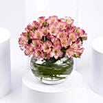 Purple Peruvian Lily Arrangement
