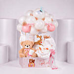 Welcome Baby Girl Celebration Hamper