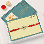 Om Shakti Rakhi With Ferrero Rocher 3 Pcs