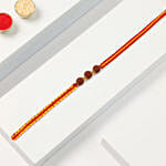Traditional Rudraksha Rakhi