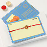 Royal Ganesha Rakhi With Ferrero Rocher 16 Pcs