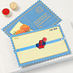 Spider Hero Rakhi With Ferrero Rocher 3 Pcs