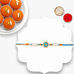 Ethnic Treasure Rakhi With Motichoor Laddoo