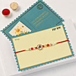 Om Grace Rakhi With Ferrero Rocher 16 Pcs