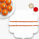 Premium Mauli Rakhi Set With Motichoor Laddoo