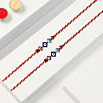 Evil Eye Rakhi Set Of 2