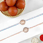 Classic Pearl Rakhi Duo And Gulab Jamun 1Kg