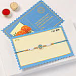 Ethnic Treasure Rakhi With Ferrero Rocher 16 Pcs