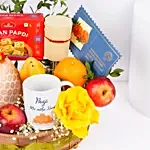 Mauli Rakhi Fruits And Sweets Hamper