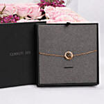 Cerruti 1881 Gold Plated valeria Bracelet GIft Tray for Her