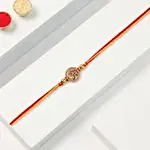 Gold Om Mauli Rakhi