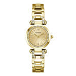 Guess Champagne Dial Quartz Watch Git Box For Her