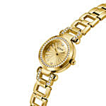 Guess Champagne Dial Quartz Watch Git Box For Her