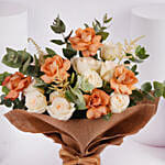 Rose Affection Cake and Balloons