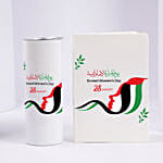 Emirati Womens Day Tumbler And Notebook