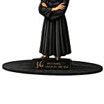 Elegant Abaya Lady Caricature