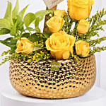 Roses and Money Plants For Teacher