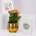 Thank You Plant And Diary For Teacher