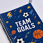 Personalised Note Book For Boy
