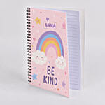 Unicorn Personalised Name Print On Note Book