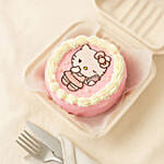 Hello Kitty Theme Bento Cake