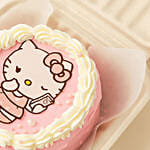 Hello Kitty Theme Bento Cake