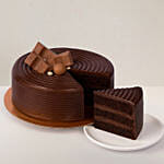 The Chocolate Whirl Half Kg Cake