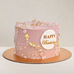 Pink Blossom Celebration Marble Cake