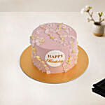 Pink Blossom Celebration Vanilla Cake