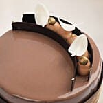 Luxurious Caramel Gold Fudge Half Cake
