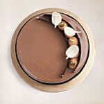 Luxurious Caramel Gold Fudge Half Cake