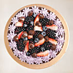 Delicious Chocolate Berry Cake Half Kg
