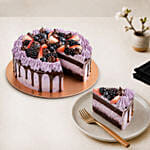Delicious Chocolate Berry Cake Half Kg