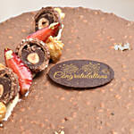 Congratulations Yummy Rocher Cake 8 Portion
