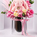 New Born Girl Bloom Hug Box