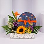 Venchi Gift Chocoviar Hamper With Flowers