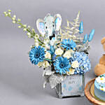 Its A Boy Flowers Combo