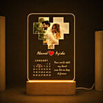Personalised Special Date Photo LED Lamp