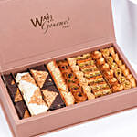 Baklawa and Mixed Chocolate Gift Box By Wafi