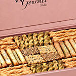 Luxury Box Salty Biscuits Assorted By Wafi