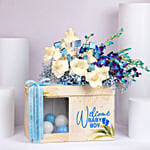 Welcome Baby Boy Celebration Gift Set