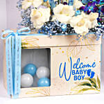 Welcome Baby Boy Celebration Gift Set