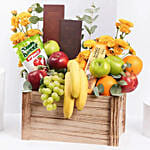 Sweetness Basket with Fruits