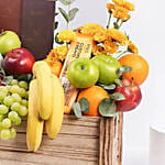 Sweetness Basket with Fruits