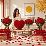 Extravagant rose decor surprise