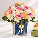 Moon Cakes with Mid Autumn Florals